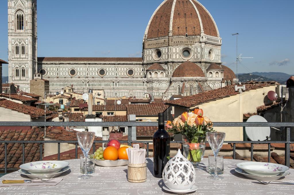 Casa Di Dante-Roof Terrace Daire Floransa Dış mekan fotoğraf